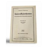 1937 German Officer Handbook Unteroffizierthemen
