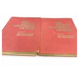 1952 Volume 1 & 2 German Books