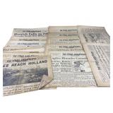 1945 The Stars and Stripes Daily Newspapers