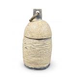 Vintage Handmade Pottery Ceramic Jar W/ Lid