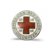 Vintage American RED CROSS Sterling Enameled