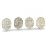 (4) 1935 Tag Der Arbeit Tinnies