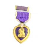 WWII Purple Heart Medal & Bar