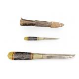 Double Puukko Knives from Finland with Sheath