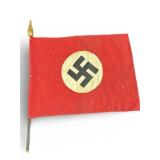 Vintage WWII German Stick Flag