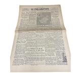 1945 The Stars and Stripes Daily Newspaper