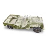 Vintage US Army Military Jeep Diecast Metal Toy