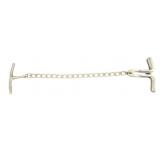 Vintage Police Chain Nipper Handcuffs