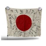 WW2 Yosegaki Hinomaru or Japanese Good Luck Flag