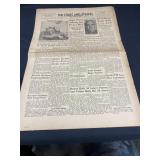 1945 The Stars and Stripes Daily Newspaper