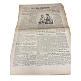 1945 The Stars and Stripes Daily Newspaper