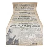 1945 The Stars and Stripes Daily Newspapers
