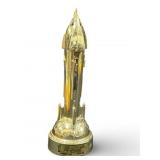 VGT Duro Mold Gold Tone Satellite/Rocket Bank