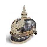 German WWI Prussian Pickelhaube Spiked Helmet