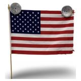 1972 American Flag 18" x 12.5ï¿½