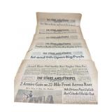 1945 The Stars and Stripes Daily Newspapers