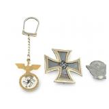 WW2 German 1942 Police Donation Tinnie, Iron