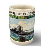 VGT German Service On The Battleship Beer Stein