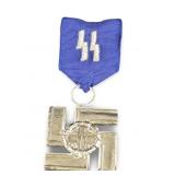 Rare 25 Year SS Long Service Medal