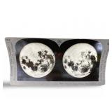 Unique Portrait The Full Moon, Yerkes, Observatory