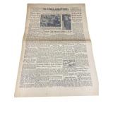 1945 The Stars and Stripes Daily Newspaper