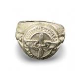MENS WWII STERLING SILVER US ARMY AIRFORCE RING