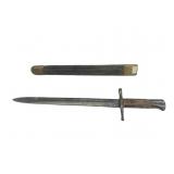 WWII Italian Terni 1860 Bayonet with Scabbard