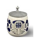 VGT Hand Painted Pottery Germany Beer Stein