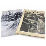 Hitler Newspaper & Picture