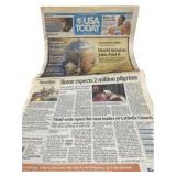 2005 USA Today Worlds Mourns John Paul II