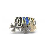 Germany WW1 3 Medals Iron Cross EK2 1914 1918