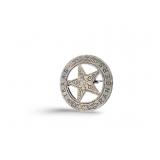 Texas Rangers Co A Cinco Peso Badge