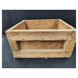 Vintage Military Wooden Crate