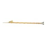 Cane Walking Stick w/ Russian Double Eagle Top