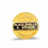 VGT 10K Black Sivalls & Bryson Award Pin