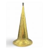 Antique Brass Phonograph Horn