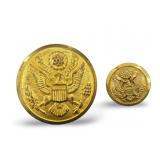 Vintage WW II Gold Eagle US Uniform Button & US