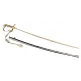 WWII German Officers Lions Head Sword