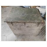 Vintage Military Signal Corp Chest