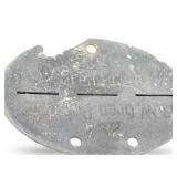 Rare SS Military Dog Tag WW2