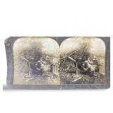 Unique Portrait WWI Captured Machine Gun