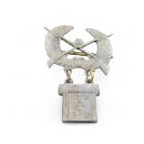 CIVIL WAR GAR BADGE 132ND PA. INFANTRY BADGE