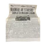 1944 Cincinnati Time Star Newspaper
