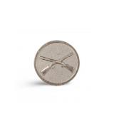 Vintage Military Crossed Rifles Pin