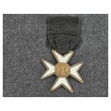 Vintage Maltese Cross Masonic Knights Templar