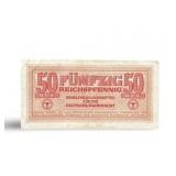 1942 50 Reichspfennig Payment Certificate