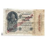 Germany  1000 Mark with 1 Billion Marks