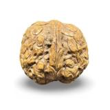 Vintage Chinese Carved Walnut Buddhist Monks