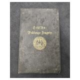 1909 German Tradesman Certificate / Diploma