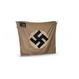 Rare Tan Nazi Flag 56"ï¿½48"